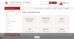 Desktop Screenshot of bip.grodziec.pl